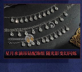 Game Reverse:1999 Tuesday Cosplay Christine costume Sexy Mature Purple Dress Accessories Halloween Ball Women New Uniform