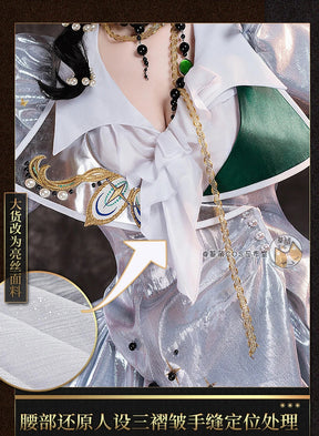Shusheng Reverse:1999 Isolde And All That Jazz Game Suit Gorgeous Uniform Cosplay Costume Halloween Party Role Play Outfit Women