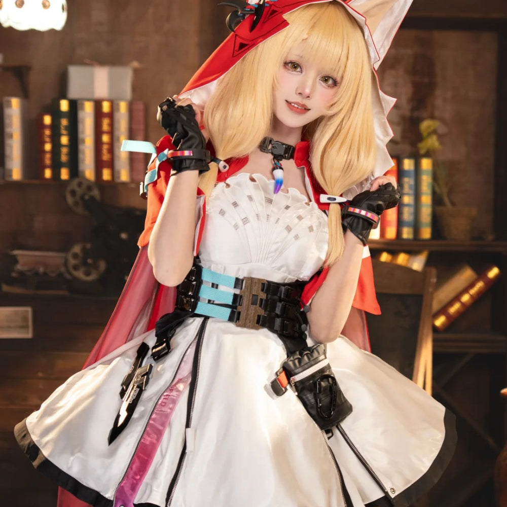 Game Cosplay Series: Arknights: Endfield | Lucy（Lucina Lupino）Rossi / Rossina Wolfpearl Lupino Cosplay Costume full set Shushengcos