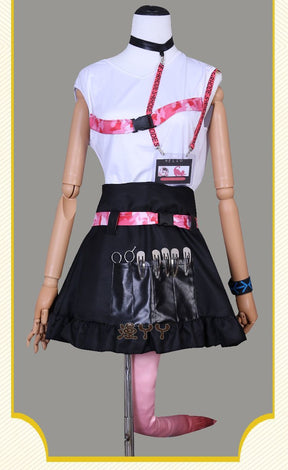 Anime Goldenglow Cosplay Costume Arknights Lovely Goldenglow Uniform Women Outfit Suit Wigs Tail Shoes Cosplay Costume Hot Sale