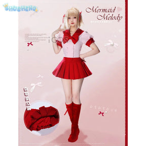 Nanami Ruchia Hanon Hosho mermaid melody Pichi Pichi Pitch Cosplay Nanami Luchia Costume Halloween Sweet JK Dress Uniform Set