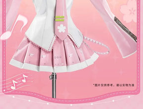 Miku Cosplay Costume Sakura Future Uniform Halloween Carnival Party Christmas Play Role Clothes Clothing for Women