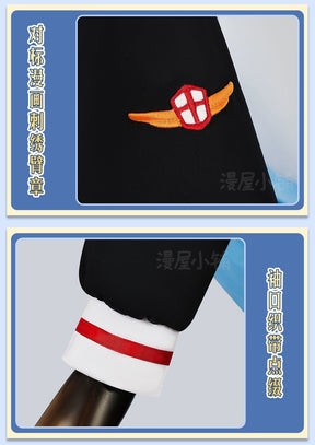 Anime Cardcaptor Sakura Cosplay Costume Kinomoto Sakura Li Syaoran School Uniform Outfit Halloween High Quality Anime Costumes