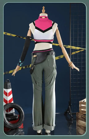 Game Juno OVERWATCH2 Cosplay Costume Halloween party casual men women uniform jacket strapless pants prop set