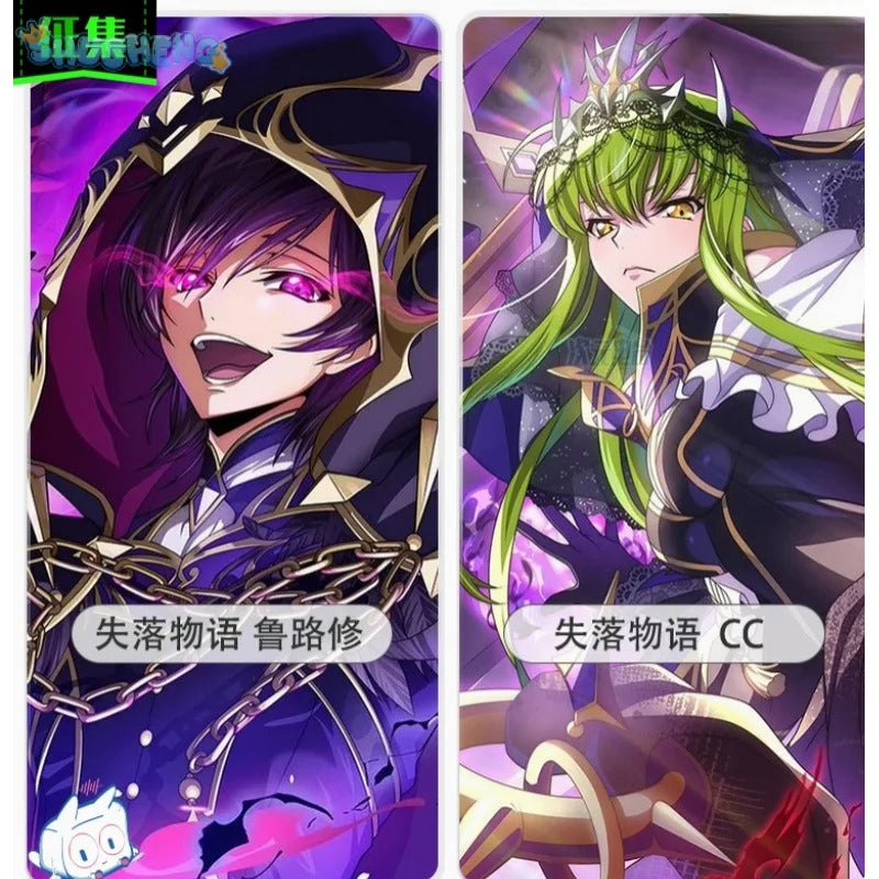 CODE GEASS Lelouch of the Rebellion C.C. Cosplay Witch Costume Halloween Gothic Dress Props Wig Women's Full Set New Uniform