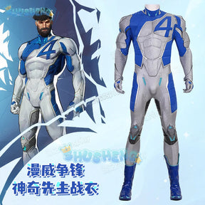 Mister Fantastic‌ Cosplay Costume Reed Richards Uniform Halloween Carnival Party Christmas Play Role Clothes Clothing for Men