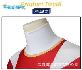 Red Kyoryu Sentai Cosplay Costume 3D Print Kyoryu Zyuranger Ranger Cosplay Costumes Green Rangers Zentai Just Bodysuit