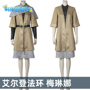 Anime Melina Elden Cosplay Game Fantasy Costume Adult Women Witch Disguise Dress Cloak Outfits Hot Toys Carnival Party Suit