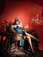 Game Azur Lane Amagi Gown Flower Of The Throne Cosplay Costume Woman Sexy dresses and accessories Halloween party Amagi uniform