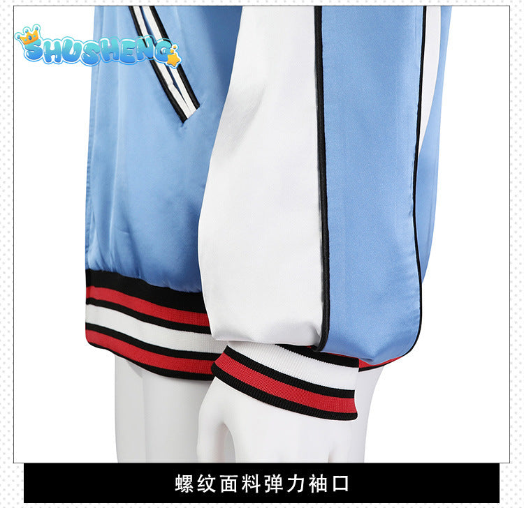 Blue Jordan Li Cosplay Coat Gen V Season 1 Cosplay Costume Halloween Comic Con Fancy Dress