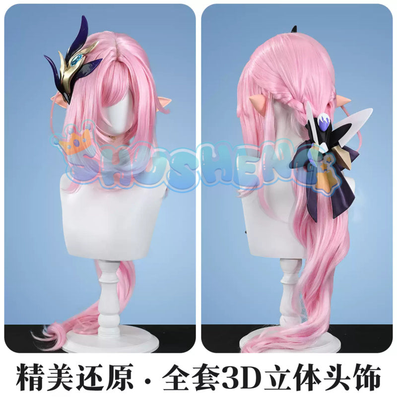 Honkai Impact 3rd Elysia Miss Pink Elf Cosplay Costume Physical Battleground Full Set Sushengcos