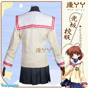 Nagisa Furukawa Cosplay Anime CLANNAD Costume Fujibayashi Kyou School Uniforms Dress Skirt Suit Game School Uniform JK Cos Installation