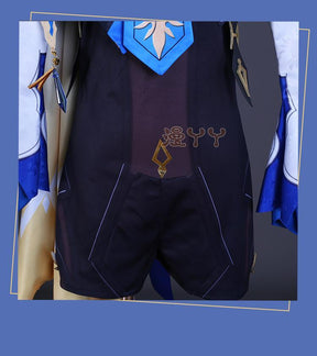 Anime Genshin Impact Eula Game Suit Uniform Cosplay Costume Halloween Carnival Costume For Women