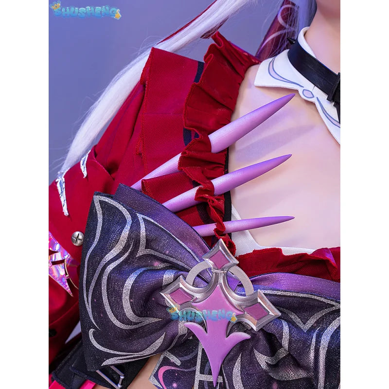 Thelema Cosplay Game Honkai Impact 3 Costume Sweet Elegant Uniform Dress Full Set Halloween Party Role Play Clothing New