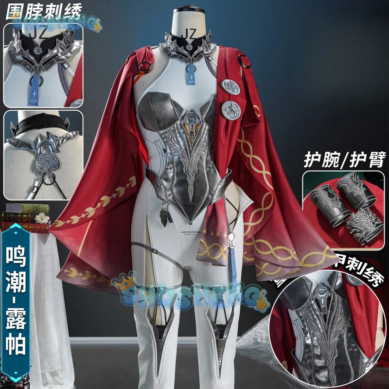 Wuthering Waves Lupa Cosplay Costume Gladiator Summer Rhapsody Uniform Halloween Carnival Party Clothing for Women