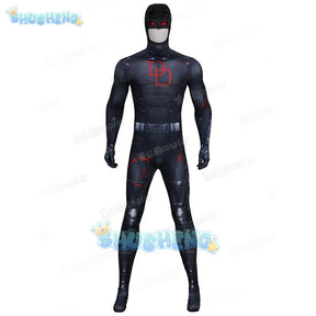 Daredevil‌ Cosplay Costume Jumpsuit Halloween Carnival Party Christmas Play Role Clothes Clothing for Men