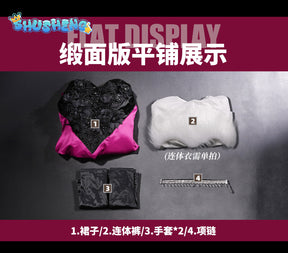 Anime Cosplay Series:Hazbin Hotel Season 2-Angel Dust  Cosplay high quality Costume full set Shushengcos XS-XXXL
