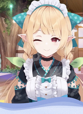 Anime Virtual Idol Pomu Rainpuff Cosplay Costume NIJISANJI EN Lazulight Member Maid Attire Lolita Woman Kawaii Party Suit