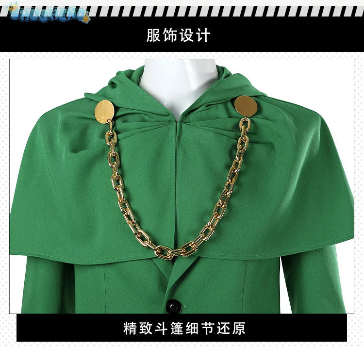 Doctor Doom Cosplay Costumes Victor von Doom Cloak Mask Anime Role Play Uniform Halloween Party Dressing For Men
