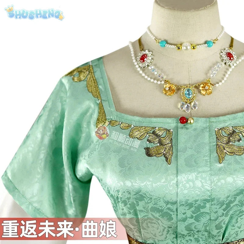 Reverse:1999 Jiu Niangzi Han Elements Women Cosplay Costume Cos Game Anime Party Uniform Hallowen Play Role Clothes Clothing