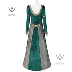 Anime Princess green dress Fiona dress Shrek cosplay costume Halloween fancy fantasy party suit roleplay for adult woman