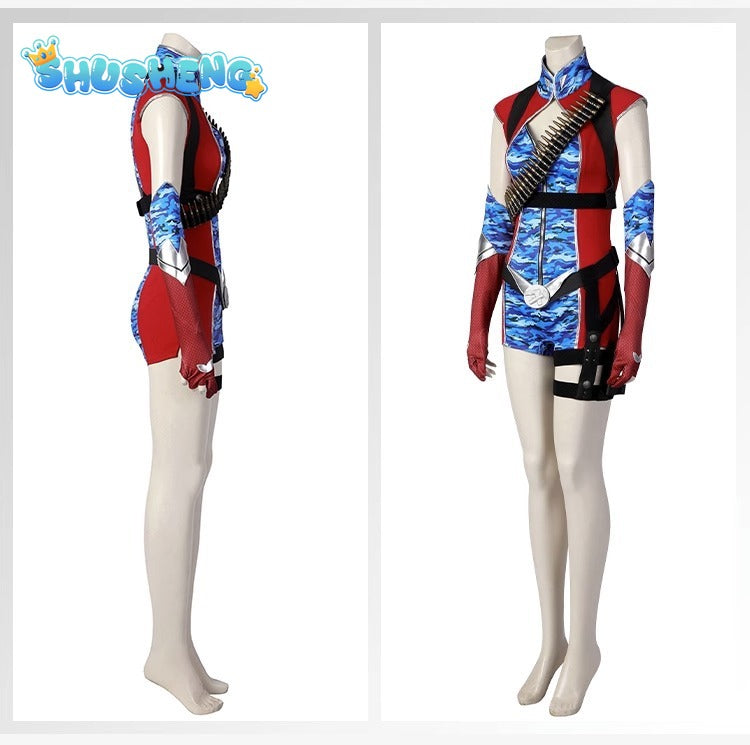 Carnival Halloween The Boys Season 4 Firecracker Cosplay Costume New Heroine Bullets Outfit Battle Jumpsuit With Props