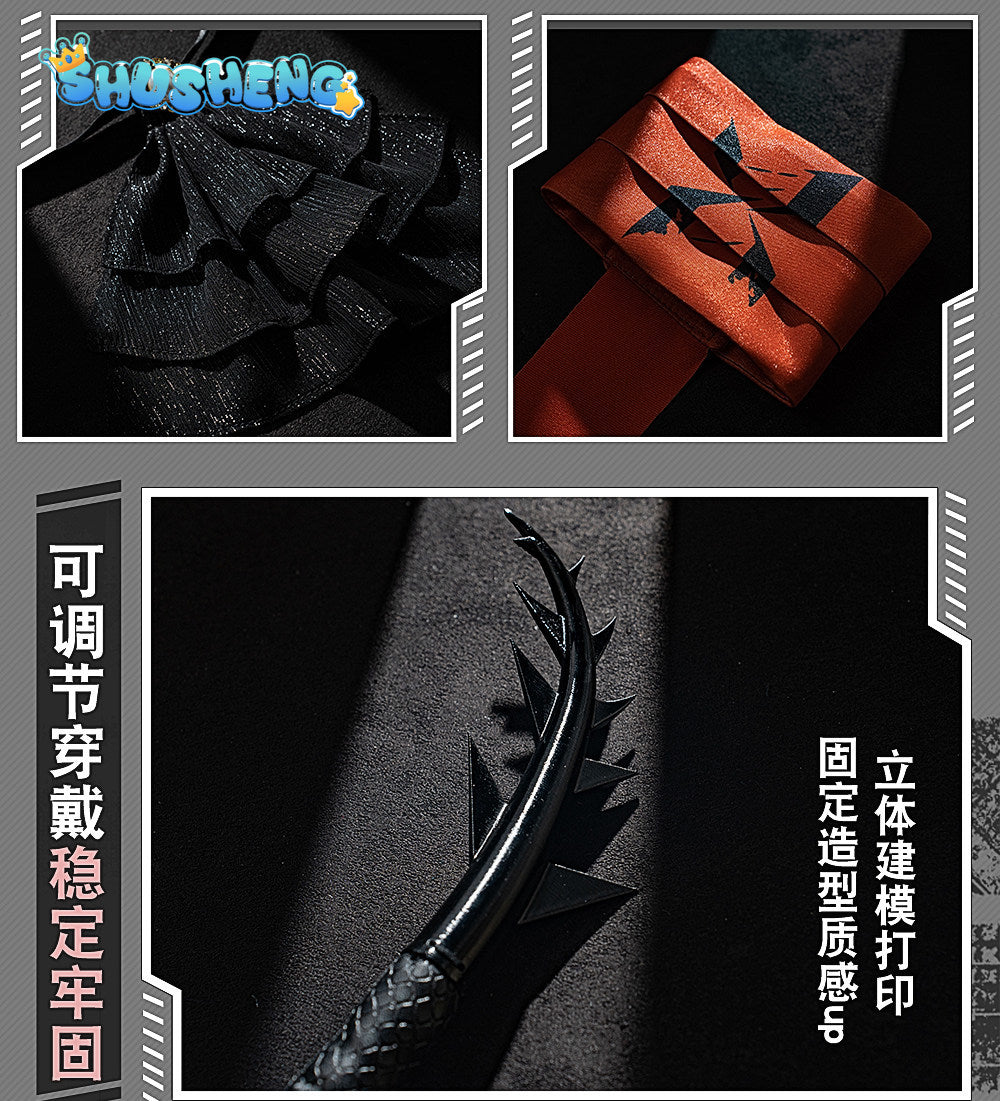 Game Cosplay Series:  Arknights-Talulah （Crimson Blaze） Cosplay anime gorgeous Costume Shushengcos