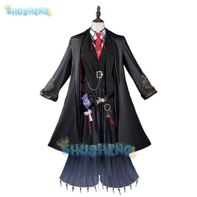 Arknights Vulpisfoglia Cosplay Uniform Costume Halloween Carnival Party Christmas Play Role Clothes for Women Shusheng