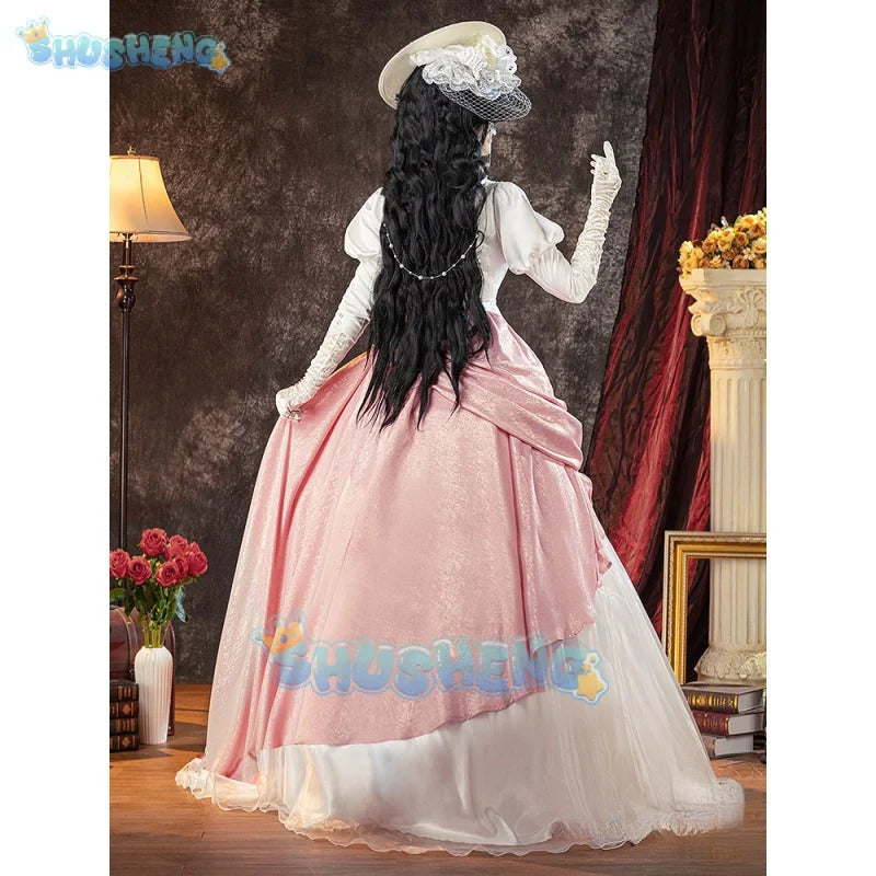 Reverse:1999 Isolde Game Suit Gorgeous Dress Uniform Cosplay Costume Halloween Party Role Play Outfit Women S-3XL