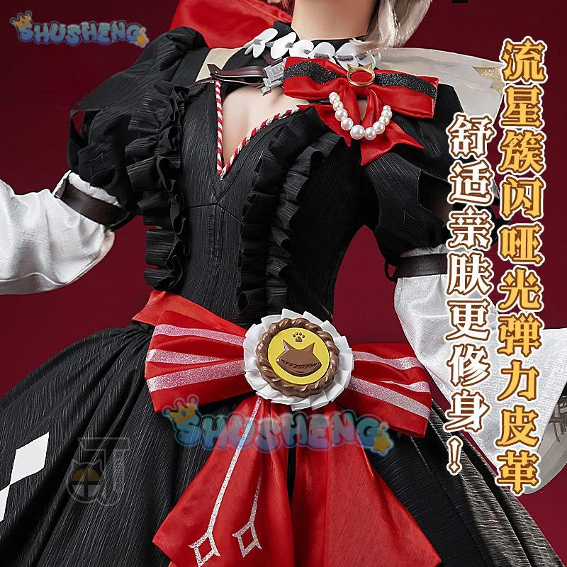 Genshin Impact Lynette Lyney Cosplay Costume Cos Game Anime Party Uniform Hallowen Play Role Clothes Clothing New