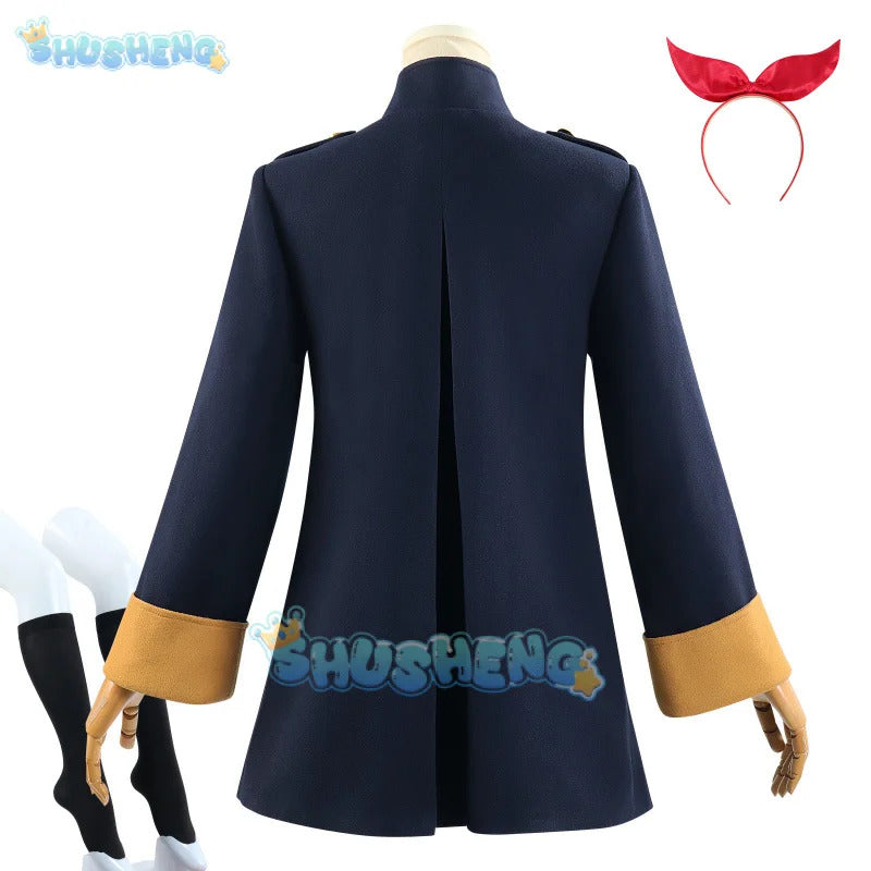 Anime Aikatsu Hoshimiya Ichigo Cosplay Costume Coat Headwear Socks Full Set School Uniform Halloween Party Suit Women Girls