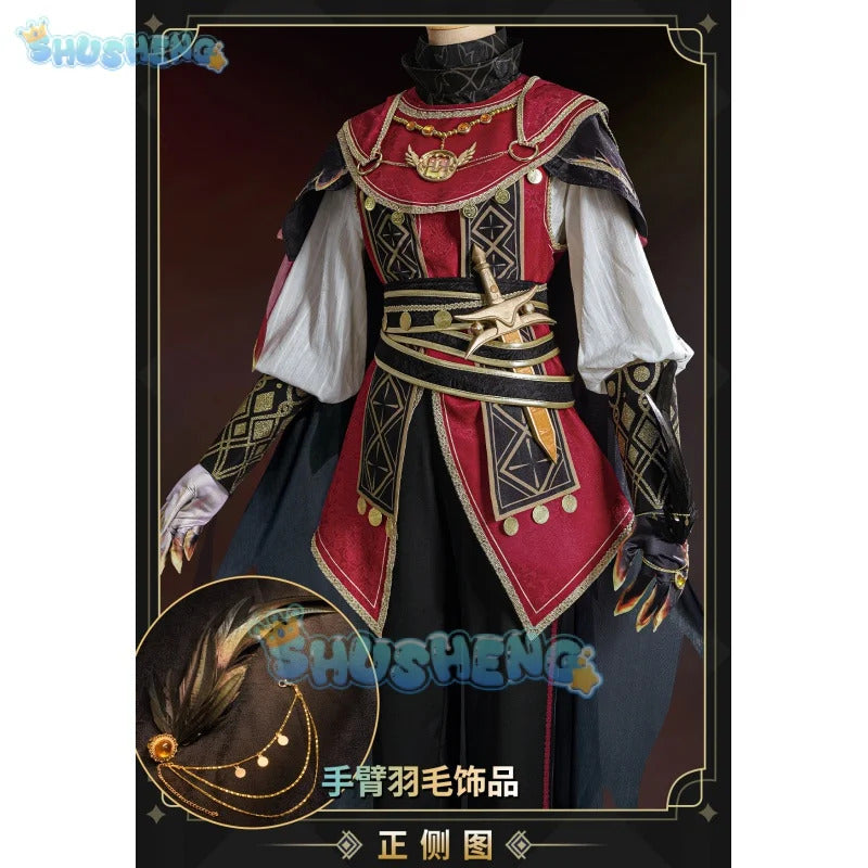 Norton Campbell Cosplay Costume Game Identity V Prospector Cosplay Suit Party Clothing Halloween Carnival Uniforms Custom Made