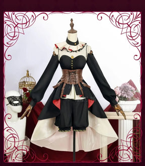 BanG Dream Ave Mujica Doloris Misumi Uika Cosplay Costume Uniform Halloween Carnival Party Christmas Play Role Clothes Clothing