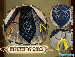 Kagaminee Rin x Rascal Collab Witchh Gothicc Halloween Cosplay Costume