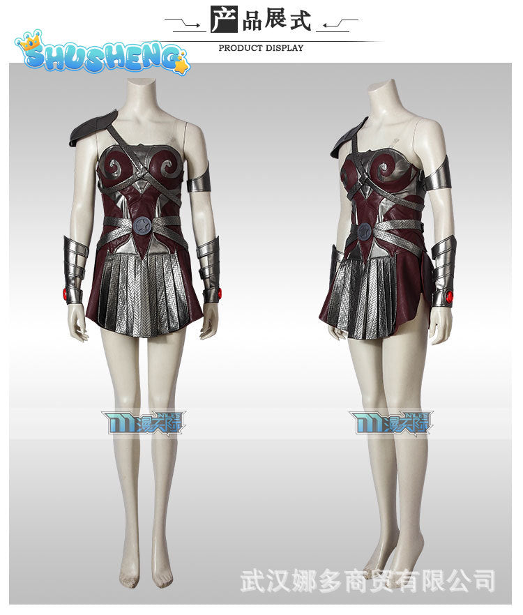 Queen Maeve Cosplay Costume for Women Girls Men Adult Anime Outfit Halloween Cos