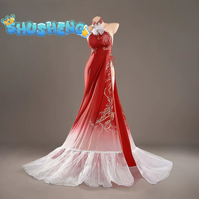 Chen Hai Cosplay Costume Game Cosplay Series:  Azur Lane Chen Hai Brocaded Curtain Gentle Night Cosplay Costume full set