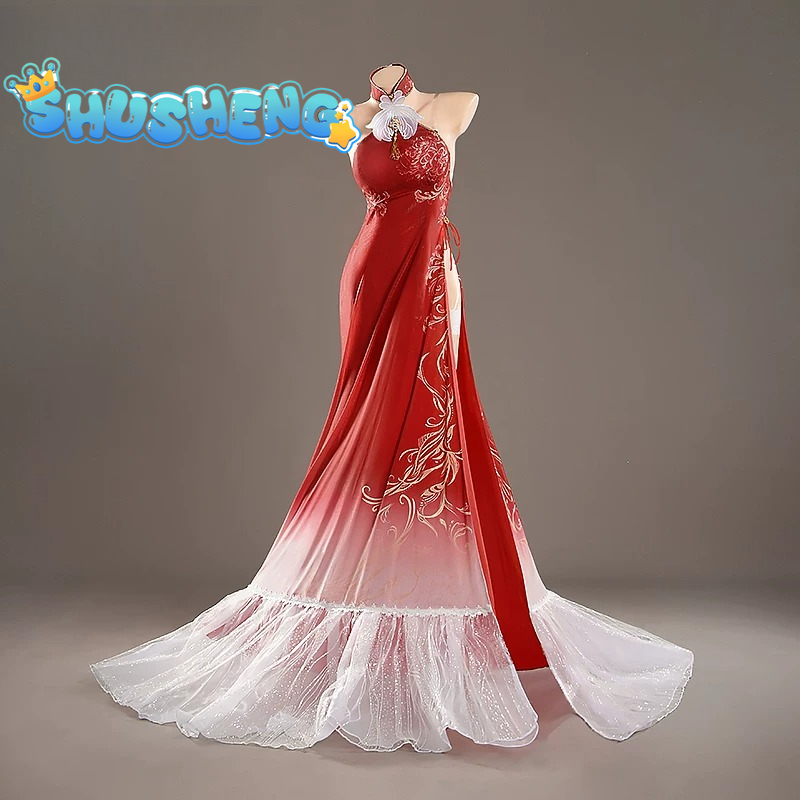 Chen Hai Cosplay Costume Game Cosplay Series:  Azur Lane Chen Hai Brocaded Curtain Gentle Night Cosplay Costume full set