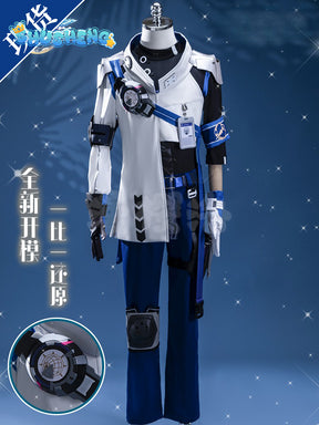 Arlan Honkai Star Rail Cosplay Costume Wig Game Uniform Herta Space Station Security Department Peppy Props Halloween Party Men