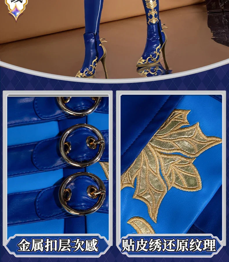 Cheerleader Cosplay Costume Game Identity Ⅴ E-Sports Surge Uniform Halloween Carnival Party Christmas Play Role Clothes Clothing