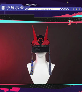 Rappa Cosplay Costume Honkai Star Rail Uniform Hat Jacket Shorts Galaxy Ranger Props Halloween Party Women Accessory Shusheng