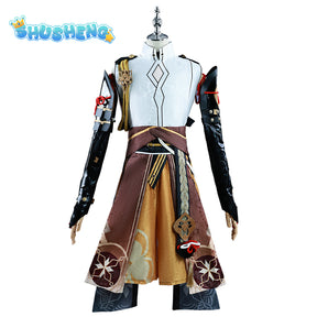 Genshin Impact Shikanoin Heizou Cosplay Costume Adult Carnival Uniform Anime Halloween Party Costumes Masquerade