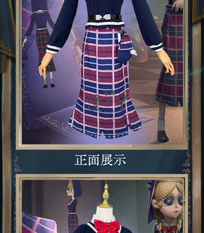 Game Identity V Toy Merchant Anne Lester Ivory Tower Cosplay Costume Dress Anime Clothes Halloween Women