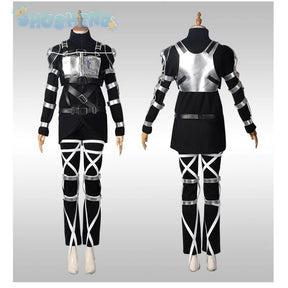 The Final Season Attack 4 Titan Cosplay Costume Anime Rivaille Mikasa AcKerman Shingeki No Kyojin Comiket party Woman Uniform