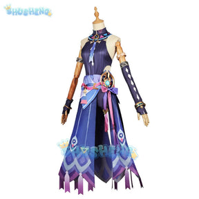 Genshin Impact Citlali Cosplay Uniform Costume Halloween Carnival Party Christmas Play Role Clothes for Women Shusheng