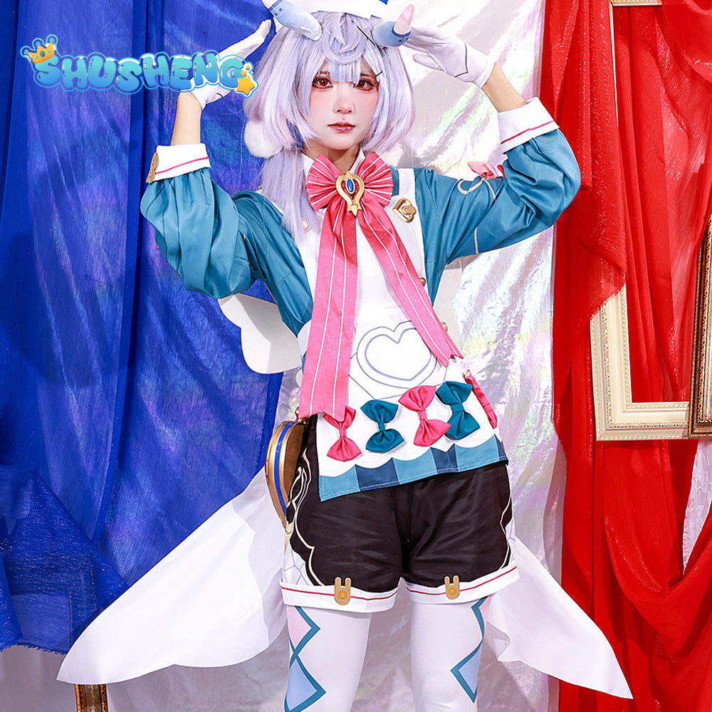 Genshin Impact Sigewinne Women Dress Cosplay Costume Cos Game Anime Party Uniform Hallowen Play Role Clothes Clothing