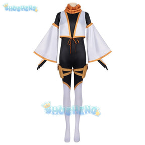 Kanae Natsumi Cosplay Costume Jumpsuit Anime I'm Living with An Otaku NEET Kunoichi Headwear Halloween Party Women Girls Props