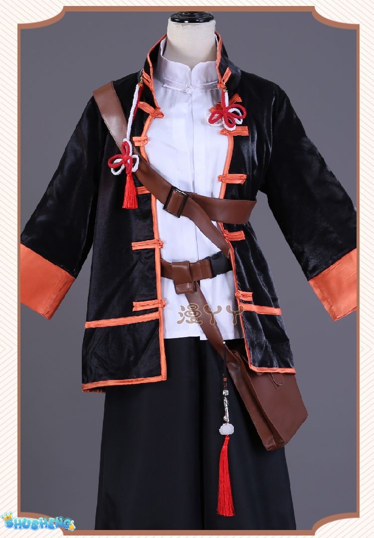 Arknights Luo Xiaohei Chinese Style Cosplay Costume Anime Game Party Uniform Halloween Play Role Chinese Culture Theme