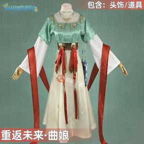 Reverse:1999 Jiu Niangzi Han Elements Women Cosplay Costume Cos Game Anime Party Uniform Hallowen Play Role Clothes Clothing