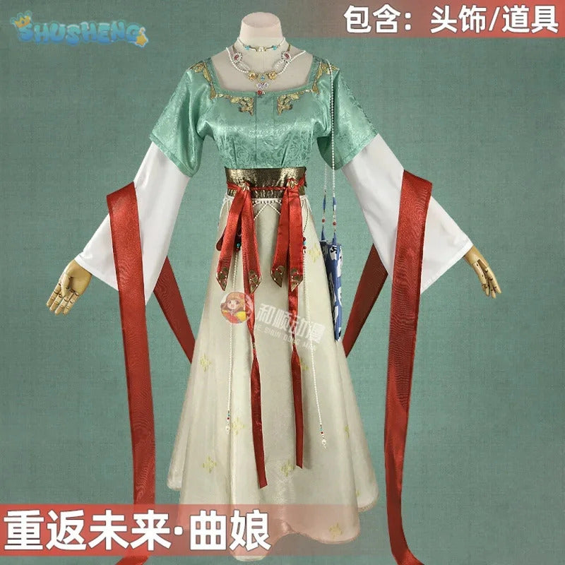 Reverse:1999 Jiu Niangzi Han Elements Women Cosplay Costume Cos Game Anime Party Uniform Hallowen Play Role Clothes Clothing