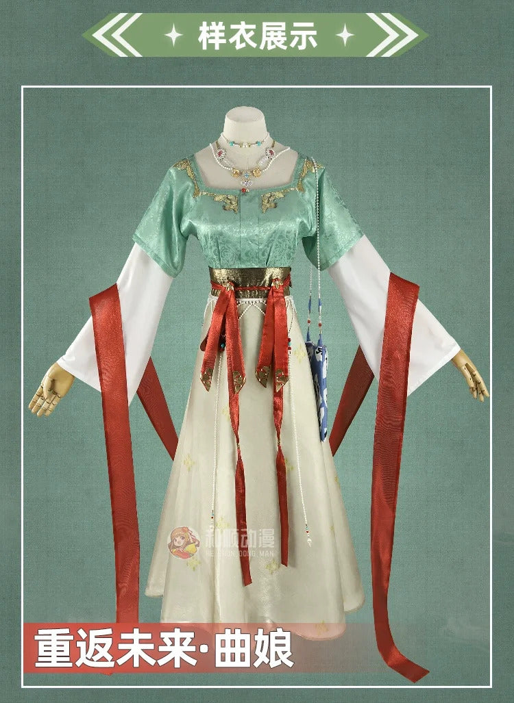 Reverse:1999 Jiu Niangzi Han Elements Women Cosplay Costume Cos Game Anime Party Uniform Hallowen Play Role Clothes Clothing